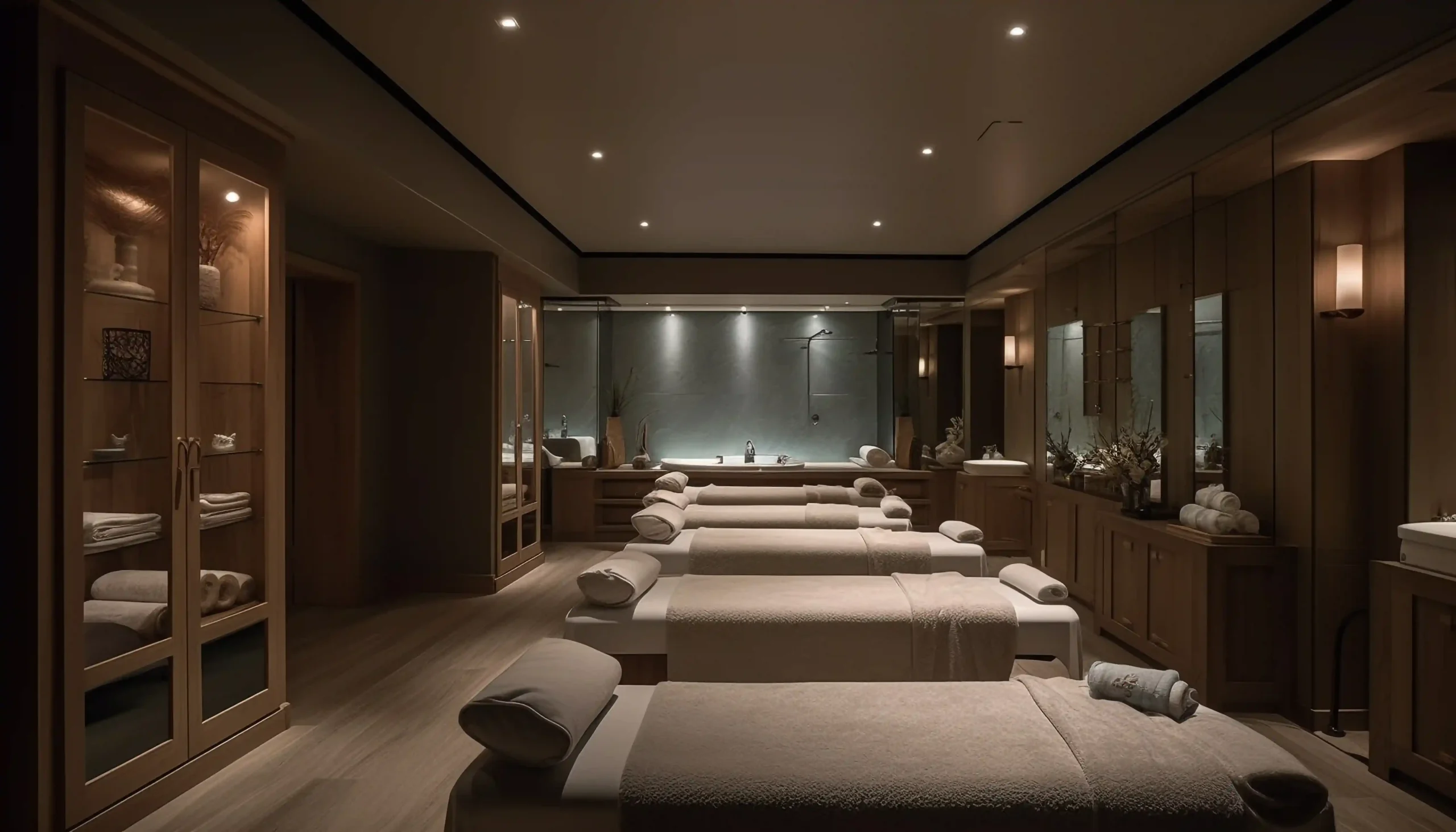 Luxury resort overlooking an Indian Ocean lagoon