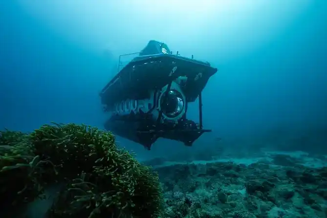 Submarine excursion in Mauritius